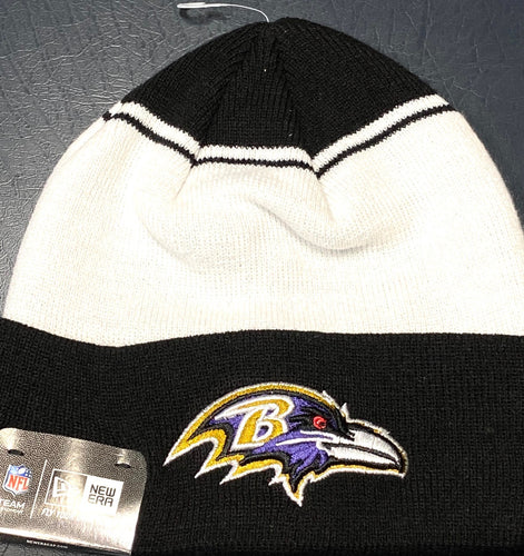 Baltimore Ravens NFL 2016 Cuffed Embroidered Knit Hat (New) by New Era