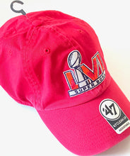 Load image into Gallery viewer, Super Bowl LVI (56) 2022 Commemorative Red Ball Cap by &#39;47 Brand