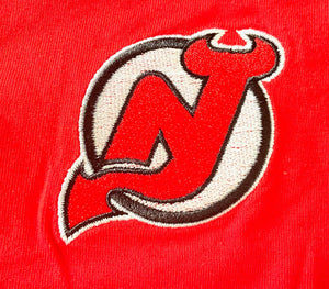 New Jersey Devils NHL Adult Large Embroidered Red T-Shirt by NHL