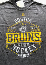 Load image into Gallery viewer, Boston Bruins 2016 NHL &quot;EST. 1924&quot; Adult Medium Gray T-Shirt by Majestic