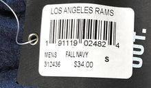 Load image into Gallery viewer, Los Angeles Rams NFL Blue Adult Small Long Sleeve T-Shirt By &#39;47 Brand