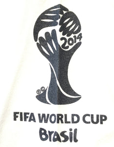 World Cup Soccer 2014 Adult Medium White T-Shirt by FIFA World Cup