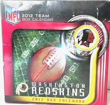 Load image into Gallery viewer, Washington Redskins NFL 2012 Box Calendar by Perfect Thing, Inc.