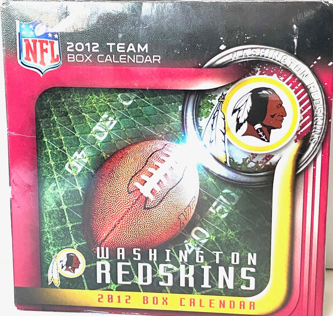 Washington Redskins NFL 2012 Box Calendar by Perfect Thing, Inc.