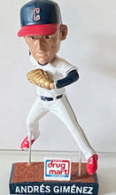 Load image into Gallery viewer, Andres Gimenez 2023 MLB Cleveland Guardians Bobblehead SGA (New) by BD&amp;A